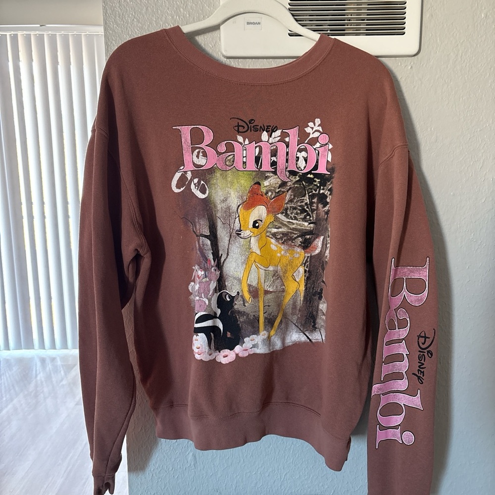 Disney Bambi Brown Sweatshirt